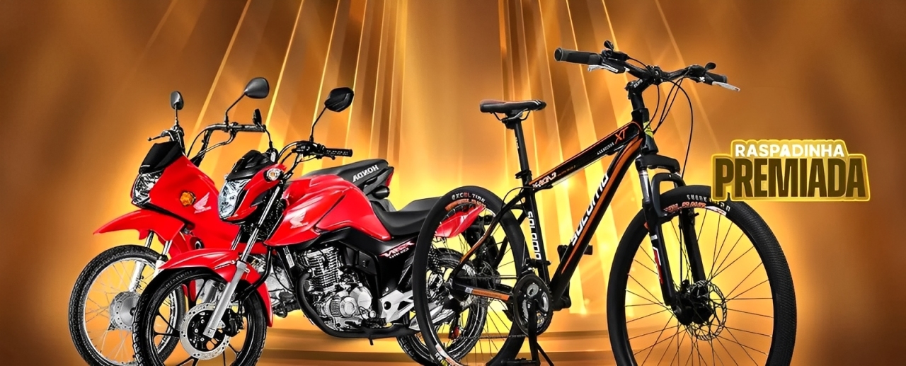 BOLADA COM POUCO!!! COM R$0,50 ESTOURE A BOA RASPE E ENCONTRE UMA MOTO🏍️